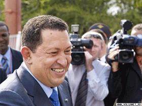 Президент Венесуэлы Уго Чавес. Фото с сайта  www.volganet.ru
