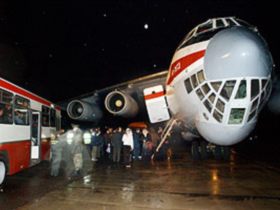 Самолеты Ил-76, столкновение, фото ИТАР-ТАСС