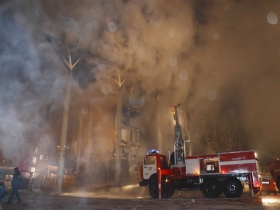 Пожар в развлекательном центре "Европа" (Уфа). Фото с сайта daylife.com
