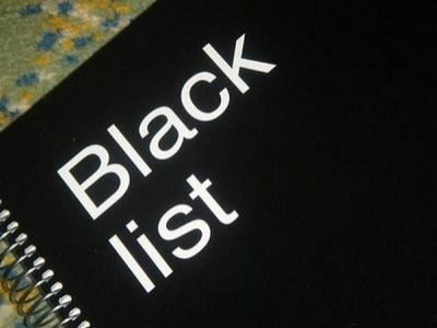 Черный список. Источник - avtoradio.ru