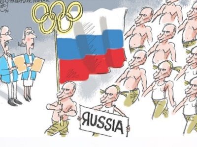 Спорт и режим. Карикатура: caglecartoons.com