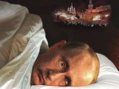 Страшный сон Путина. Фото: prikolnovosti.com