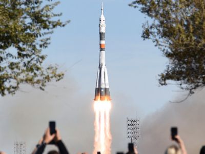 Аварийный старт ракеты "Союз-ФГ" с кораблем "Союз МС-10". Фото: balakovo24.ru