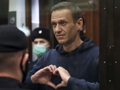 Алексей Навальный после оглашения приговора суда, 2.02.21. Фото: пресс-служба Мосгорсуда РФ/ТАСС