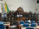 Израильские военные в здании Законодательного совета (парламента) Газы. Фото: ЦАХАЛ / t.me/arrowsmap